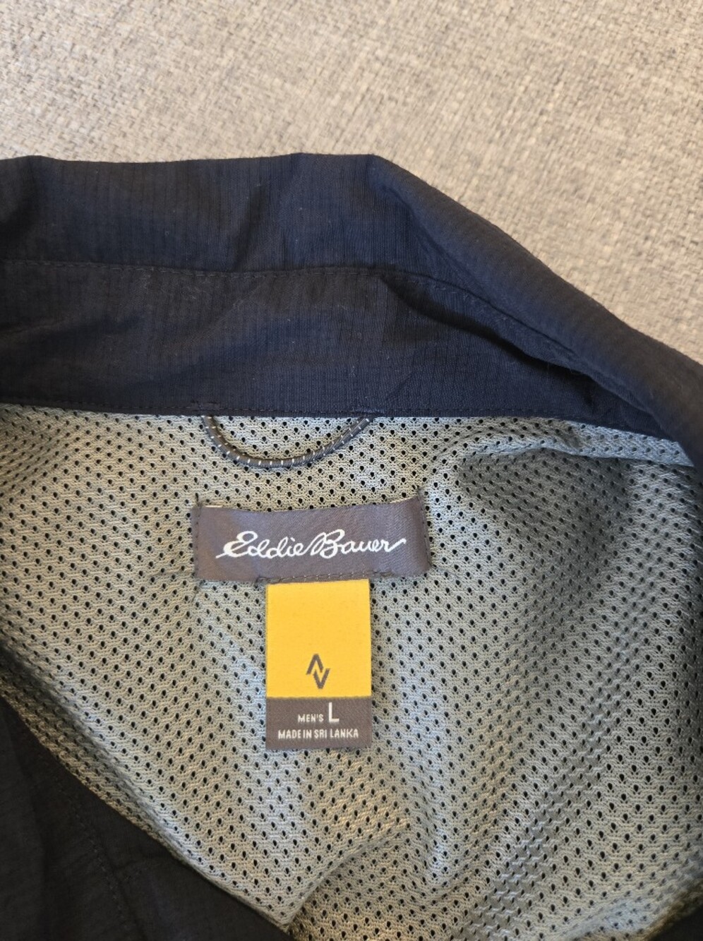 EDDIE BAUER I L Long Sleeve Fisherman's Shirt I navy blue - Picture 4 of 8